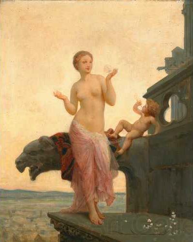 Henri-Pierre Picou Angel of Love Spain oil painting art